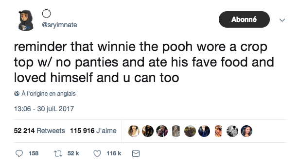 tweet reminder winnie the pooh