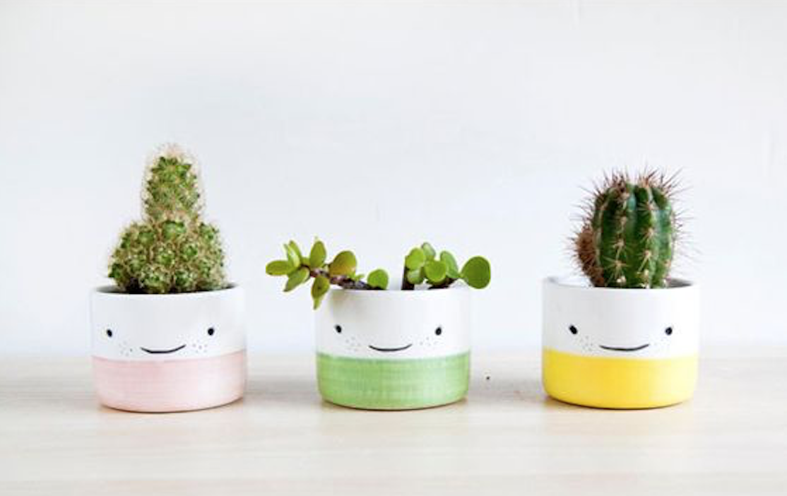 DIY décorer des vases à cactus