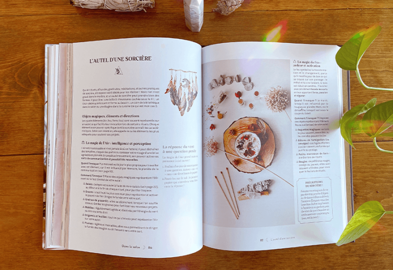 Un aperçu du joli livre "Les Petits Chaudrons" d'Arlette Grimm - Goodie