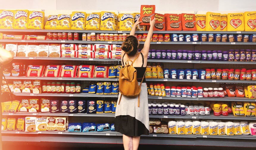 🦕Visite du Sparrow Mart à Los Angeles : le supermarché rempli de produits en feutrine par l'artiste Lucy Sparrow ⭐️ Sur Goodie Mood le blog Feel Good et Créativité #sparrowmart #lucysparrow #losangeles #californie #feutrine #couture #supermarché #supermarket