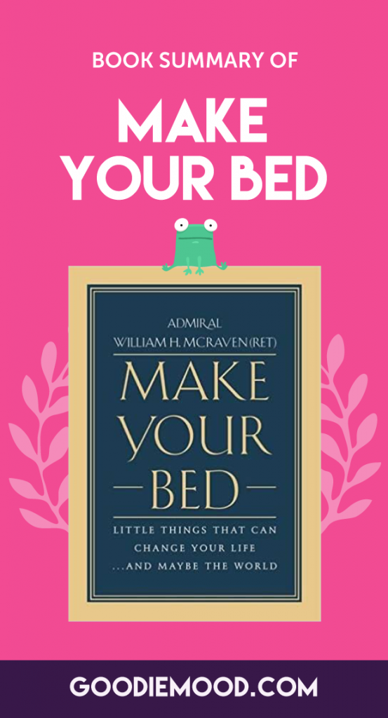 make your bed book essay