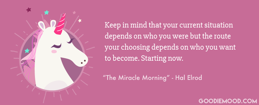 Citation by Hal Elrod - The Miracle Morning