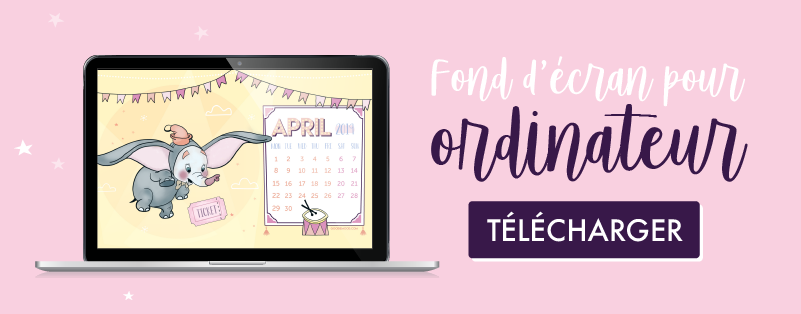 telecharge ton calendrier Dumbo pour avril 2019